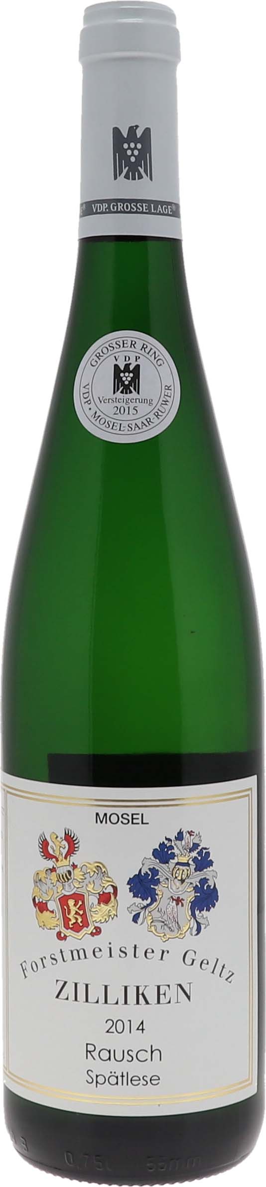 2014 Saarburger Rausch Riesling Spätlese Versteigerung