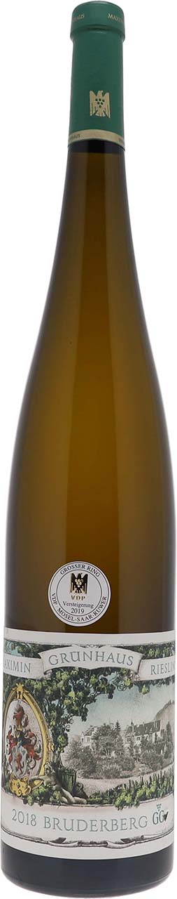 2018 Maximin Grünhaus BRUDERBERG Riesling Grosses Gewächs Q.b.A. trocken Versteigerung