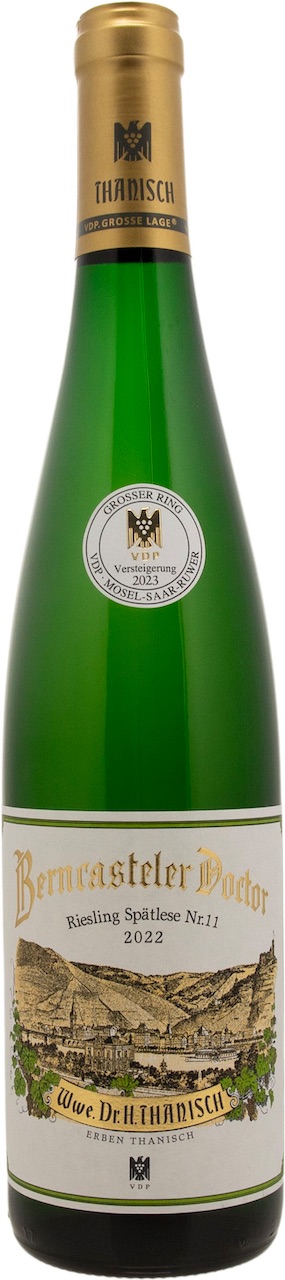 2022 Berncasteler Doctor Riesling Spätlese Nr. 11 Versteigerung
