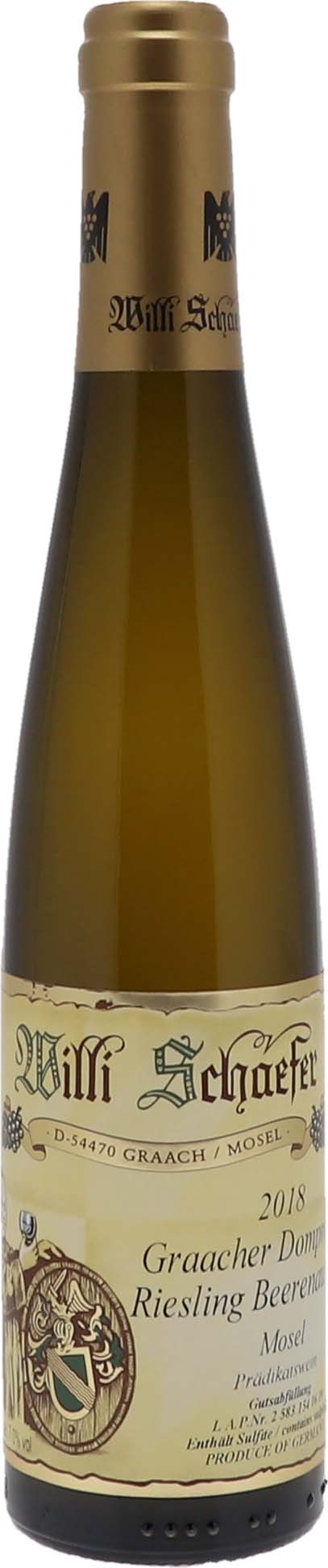 2018 Graacher Domprobst Riesling Beerenauslese