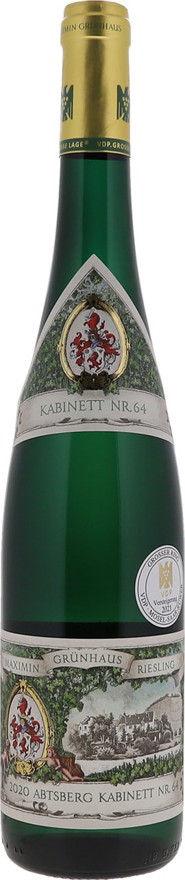 2020 Maximin Grünhäuser Abtsberg Riesling Kabinett 64 Versteigerung