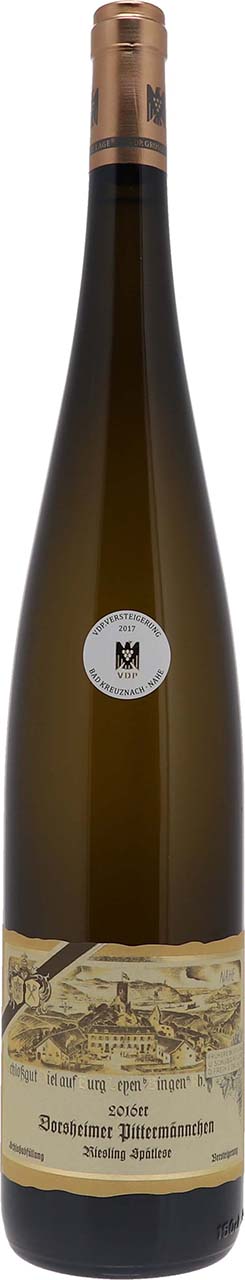 2016 Dorsheimer Pittermännchen Riesling Spätlese Versteigerung