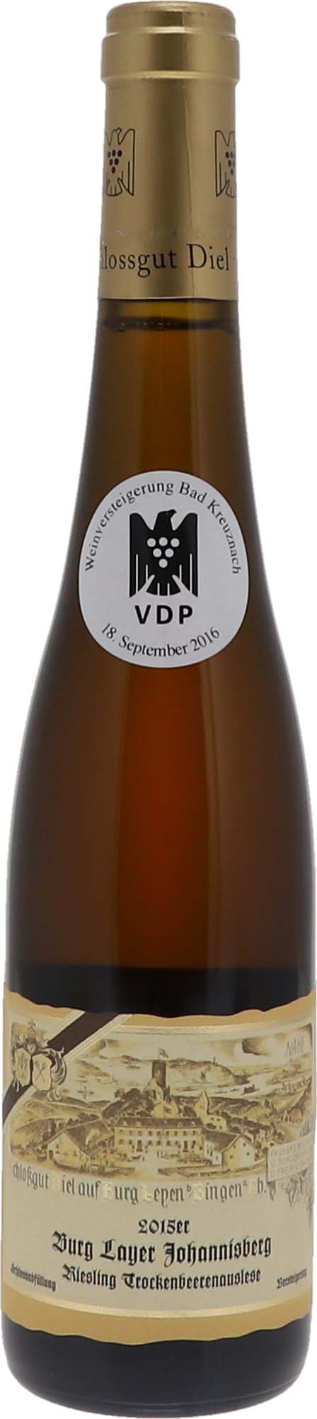 2015 Burg Layer Johannisberg Riesling Trockenbeerenauslese Versteigerung