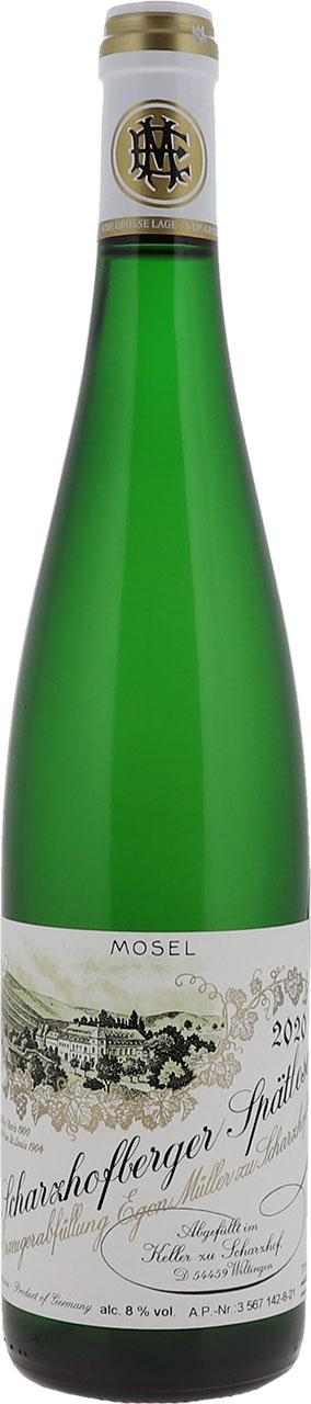 2020 Scharzhofberger Riesling Spätlese Versteigerung