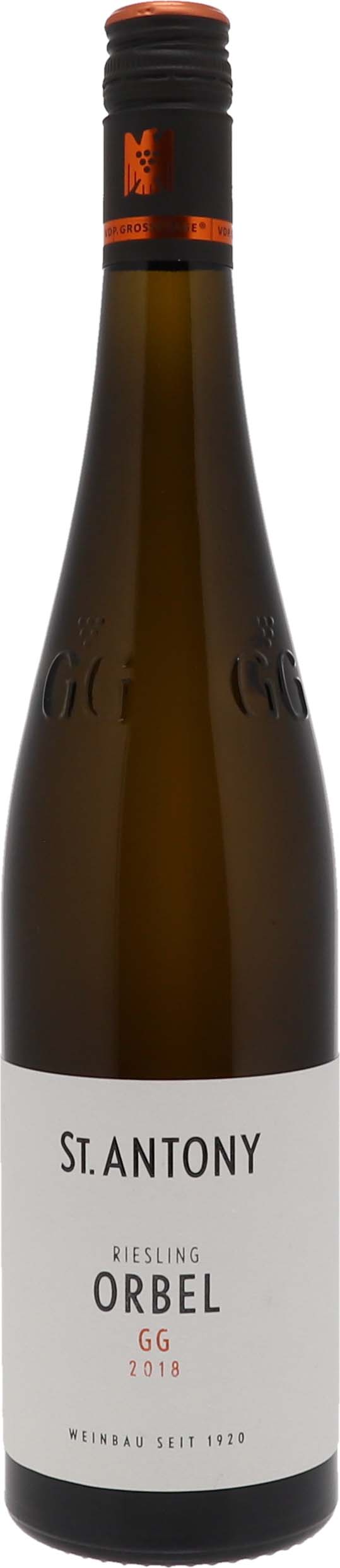 2018 Nierstein ORBEL Riesling Grosses Gewächs Q.b.A. trocken