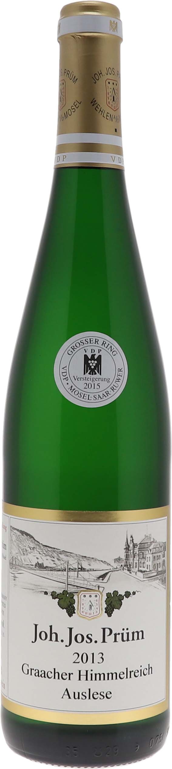 2013 Graacher Himmelreich Riesling Auslese lange Goldkapsel Versteigerung