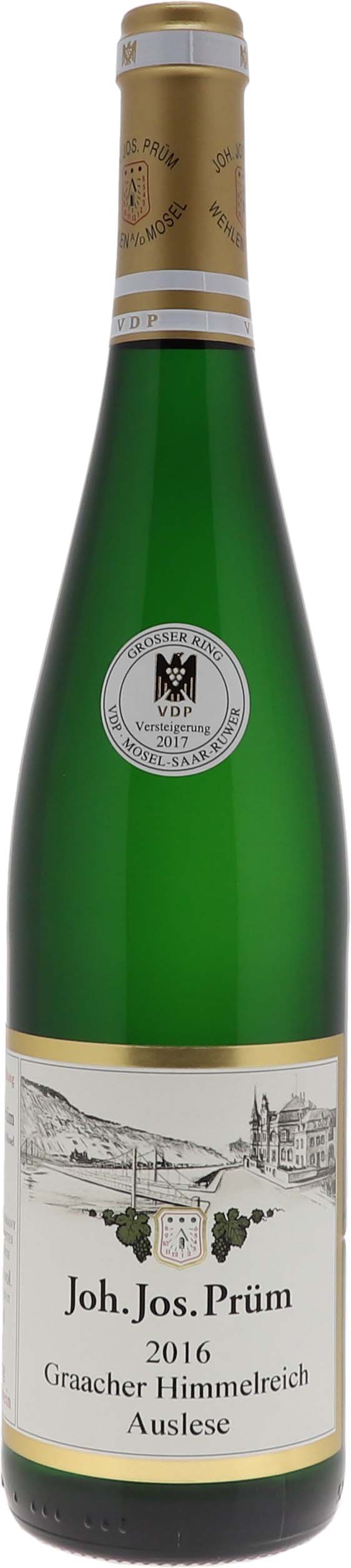 2016 Graacher Himmelreich Riesling Auslese lange Goldkapsel Versteigerung