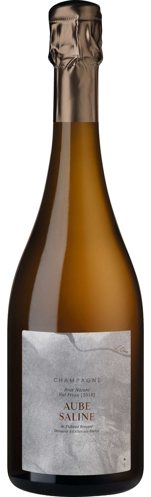 2018 Champagne Pierre Brocard Aube-Saline Brut Nature