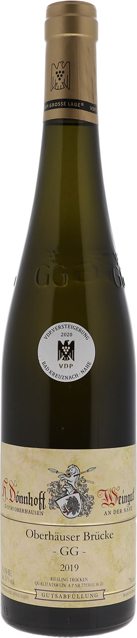 2019 Oberhausen BRÜCKE Riesling Grosses Gewächs Q.b.A. trocken Versteigerung