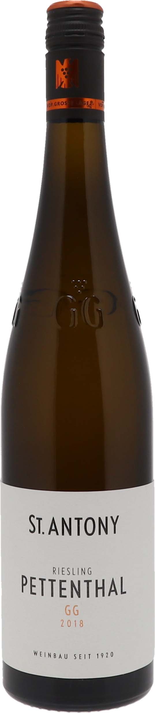 2018 Nierstein PETTENTHAL Riesling Grosses Gewächs Q.b.A. trocken