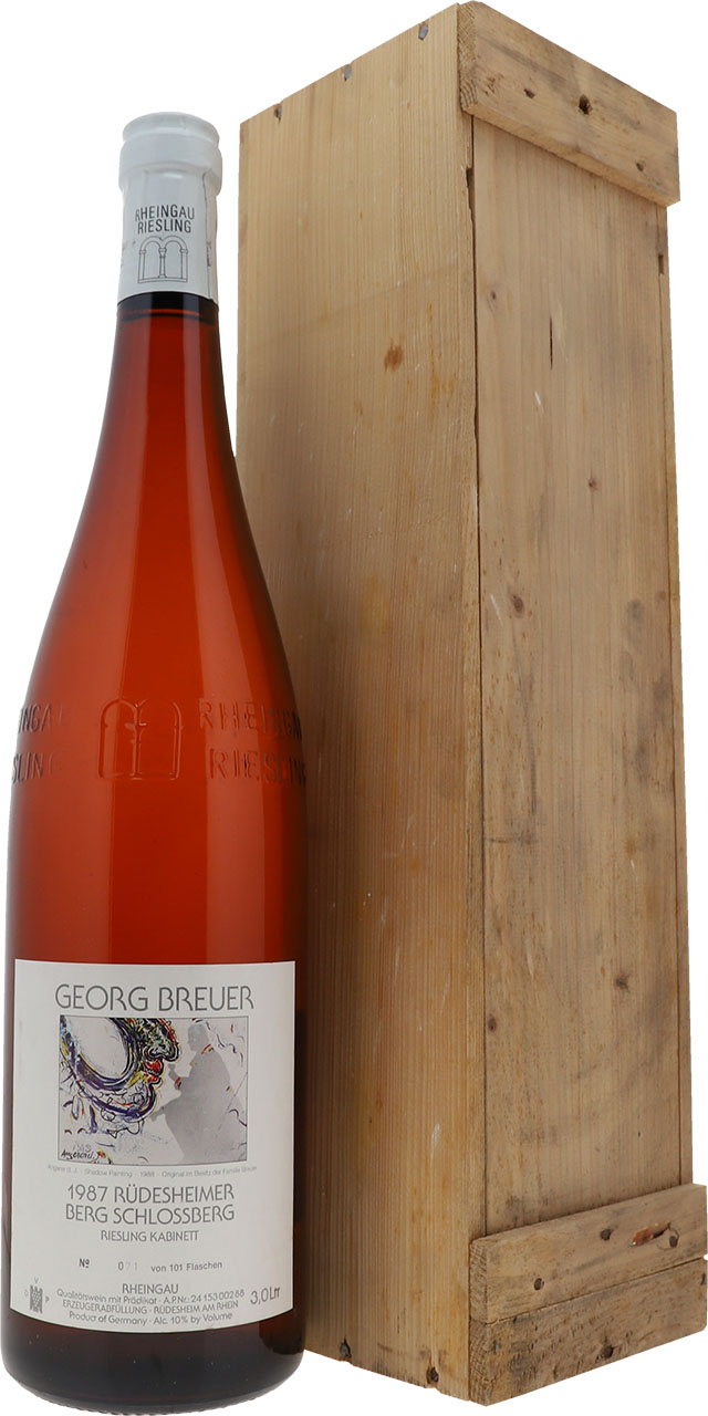 1987 Rüdesheim Berg Schlossberg Riesling Kabinett Charta