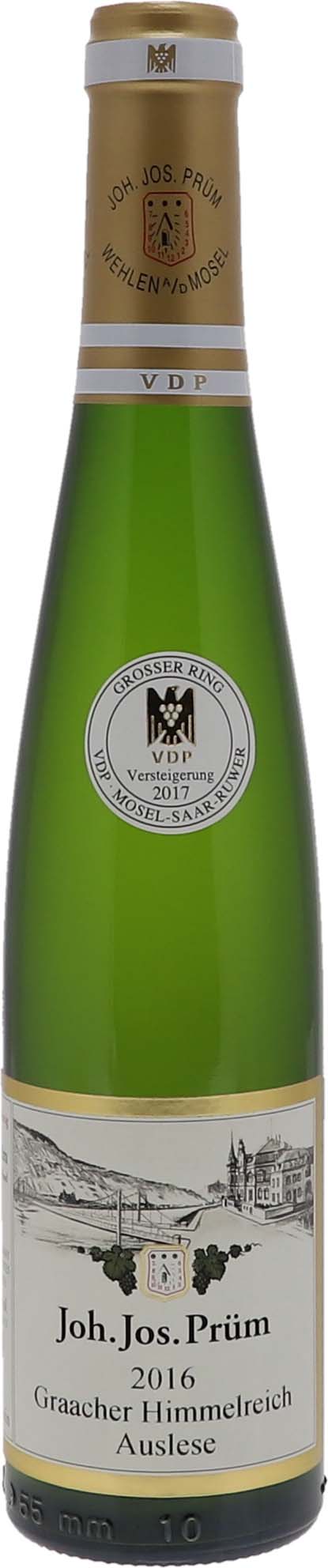2016 Graacher Himmelreich Riesling Auslese lange Goldkapsel Versteigerung