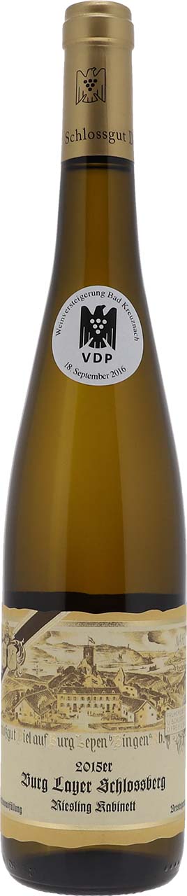 2015 Burg Layer Schlossberg Riesling Kabinett Versteigerung