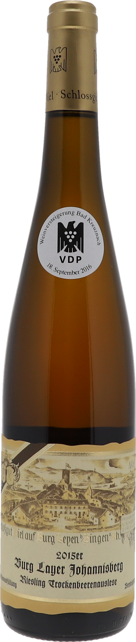 2015 Burg Layer Johannisberg Riesling Trockenbeerenauslese Versteigerung