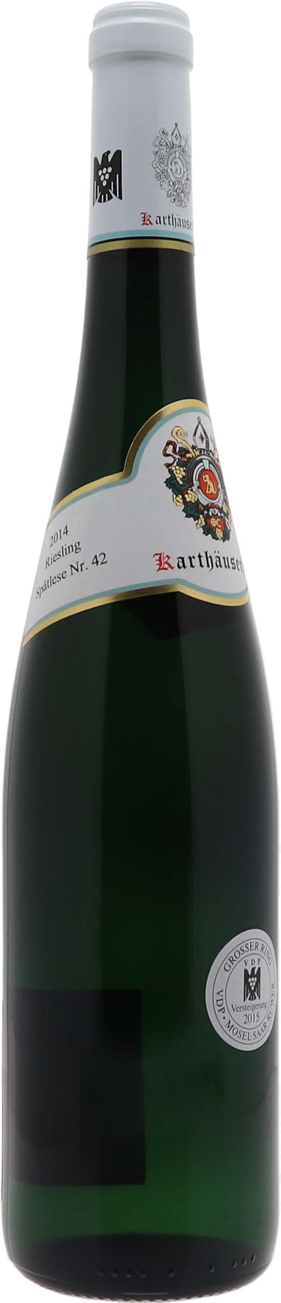 2014 Eitelsbacher Karthäuserhofberg Riesling Spätlese Nr. 42 Versteigerung