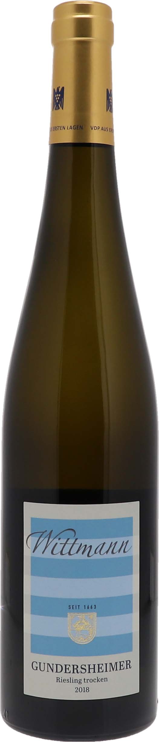 2018 Gundersheimer Riesling Erste Lage Q.b.A. trocken