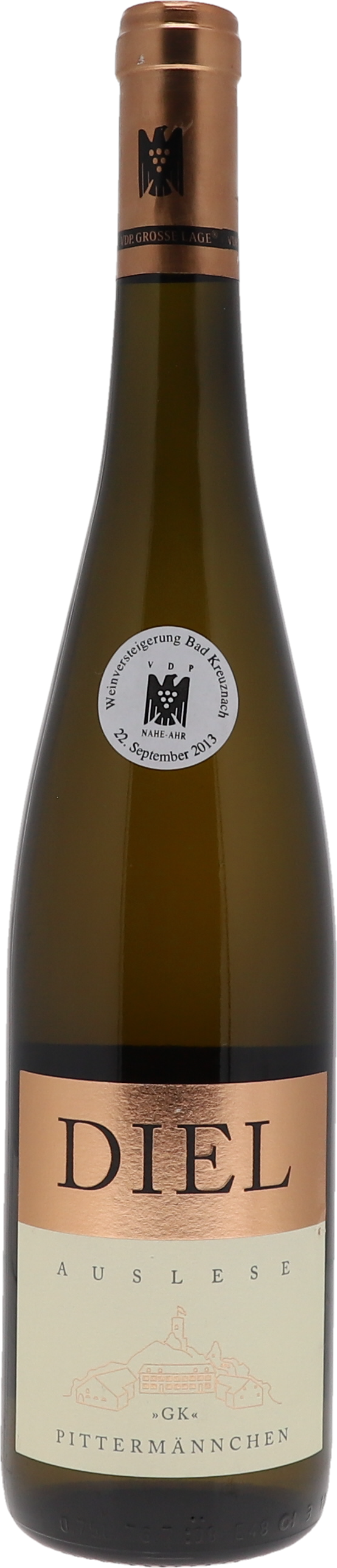 2012 Dorsheimer Pittermännchen Riesling Auslese Goldkapsel Versteigerung