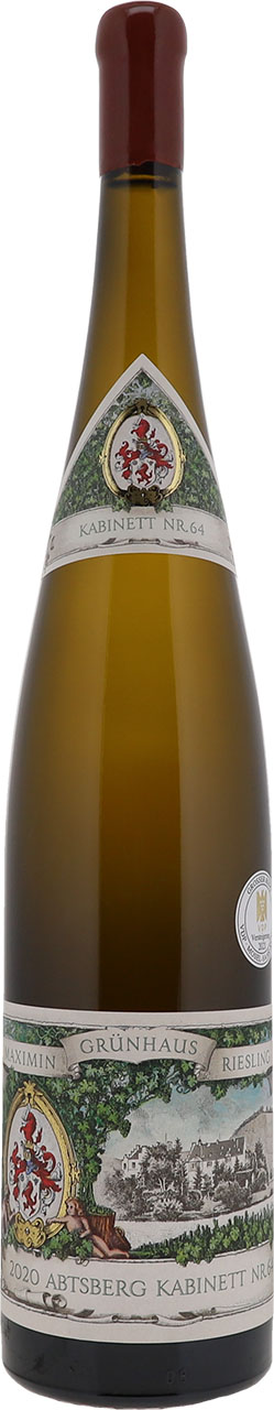 2020 Maximin Grünhäuser Abtsberg Riesling Kabinett 64 Versteigerung