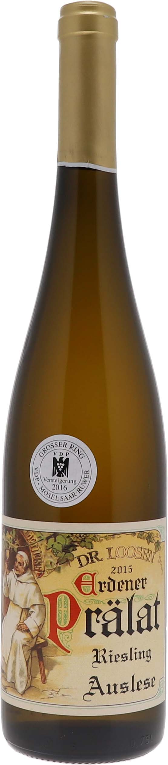 2015 Erdener Prälat Riesling Auslese lange Goldkapsel Versteigerung