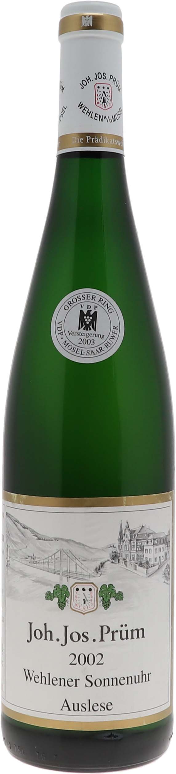 2002 Wehlener Sonnenuhr Riesling Auslese Versteigerung