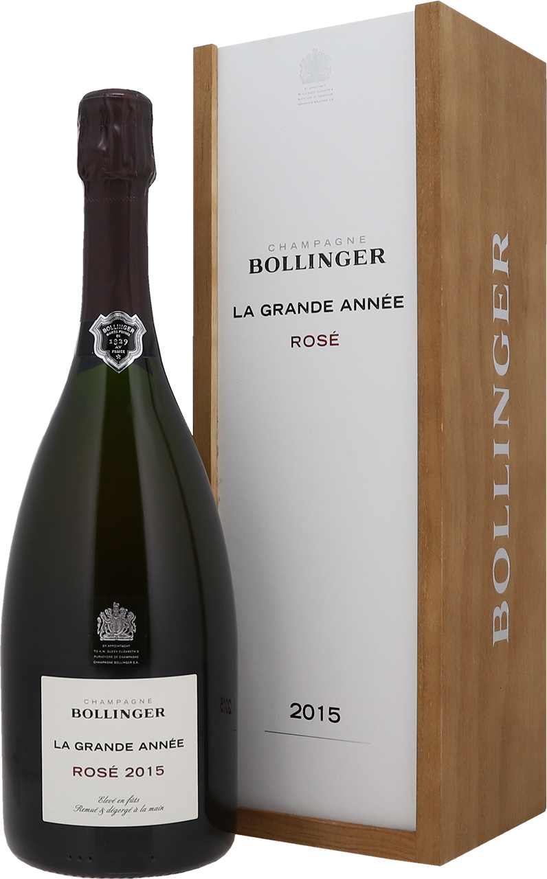 2015 Bollinger La Grande Année Rosé Holzkiste