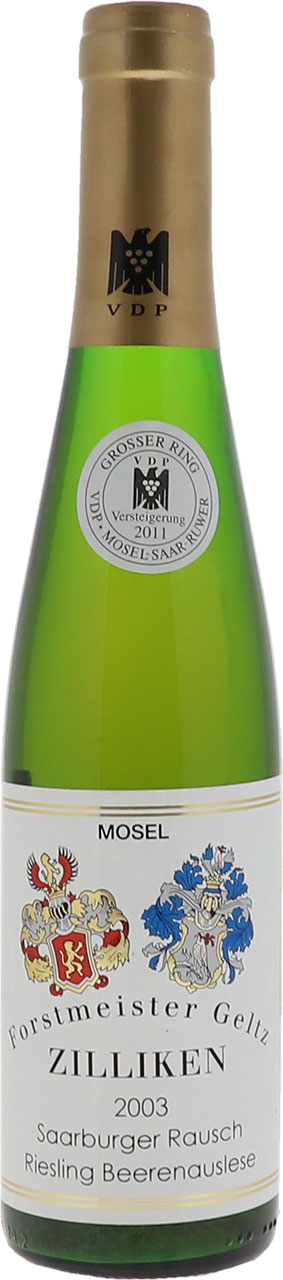 2003 Saarburger Rausch Riesling Beerenauslese Versteigerung