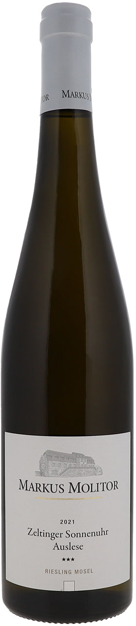 2021 Zeltinger Sonnenuhr Riesling Auslese*** weisse Kapsel