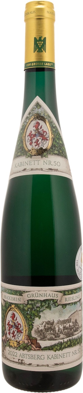 2022 Maximin Grünhäuser Abtsberg Riesling Kabinett 50 Versteigerung