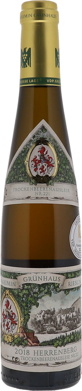 2018 Maximin Grünhäuser Herrenberg Riesling Trockenbeerenauslese 221 Versteigerung
