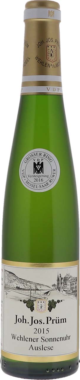 2015 Wehlener Sonnenuhr Riesling Auslese lange Goldkapsel Versteigerung