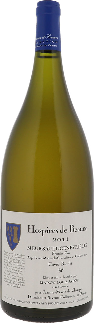2011 Meursault Premier Cru Genevrières Hospices de Beaune Cuvée Baudot