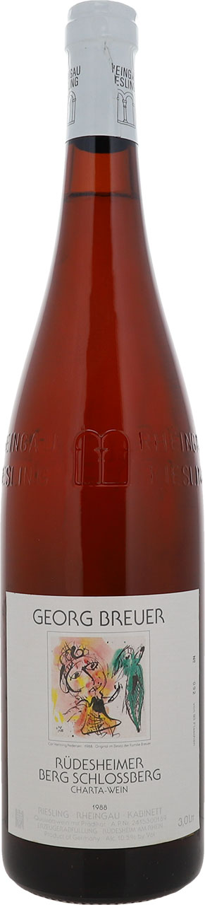 1988 Rüdesheim Berg Schlossberg Riesling Kabinett Charta