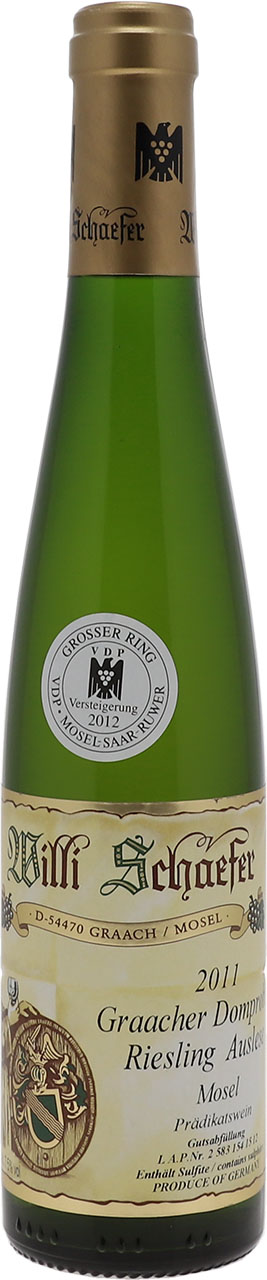 2011 Graacher Domprobst Riesling Auslese Goldkapsel Versteigerung