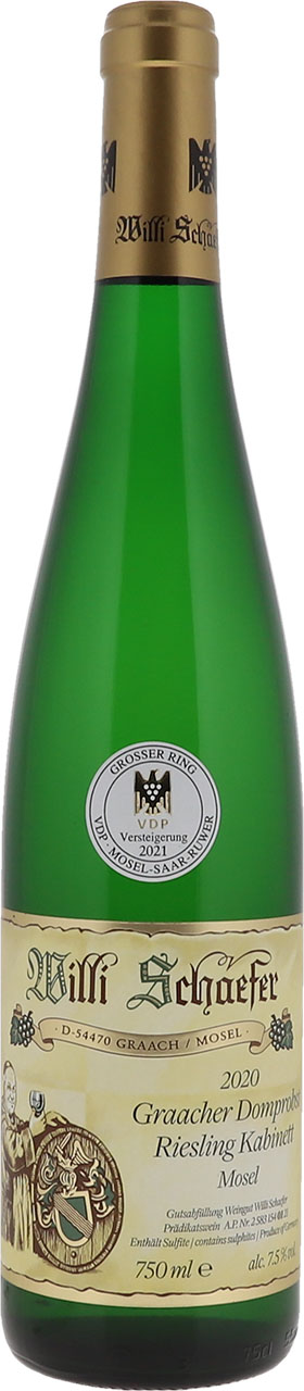 2020 Graacher Domprobst Riesling Kabinett Nr. 1 Versteigerung