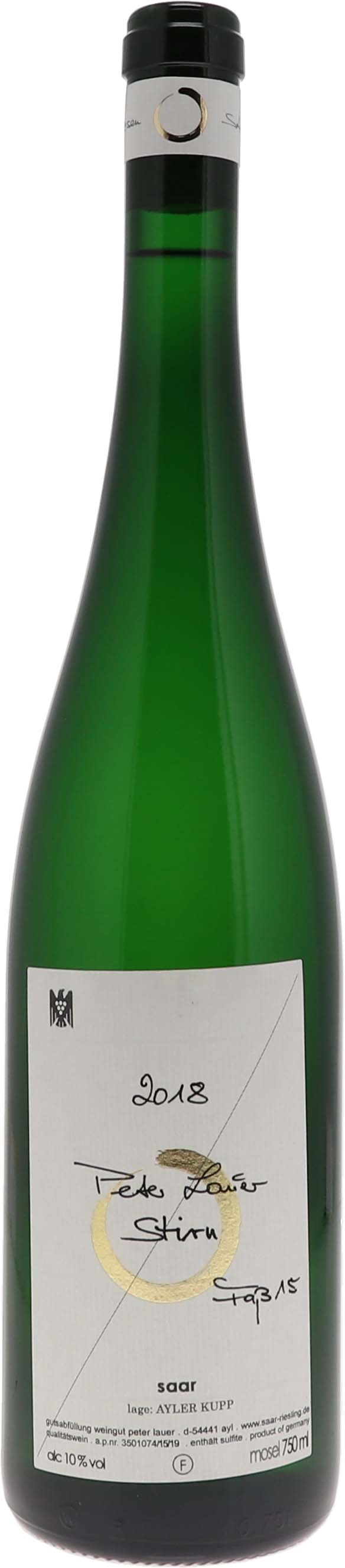 2018 Stirn Riesling Q.b.A. feinherb Faß 15
