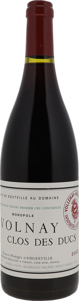 2003 Volnay Premier Cru Clos des Ducs