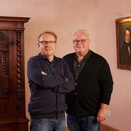 Ulrich Mell und Gunther Hauck