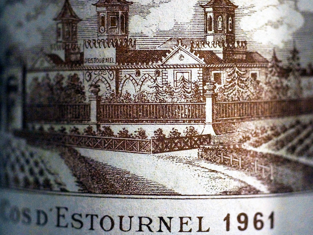 1961 Cos d’Estournel Saint Estèphe Bordeaux WeinArt