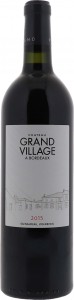 2015 Grand Village Bordeaux Supérieur 