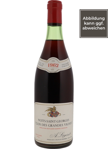 1962 Nuits-Saint-Georges Clos des Grandes Vignes, "A. Ligeret"